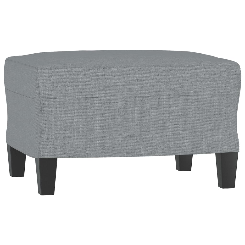 Sofastol Med Fodskammel 60 Cm Stof