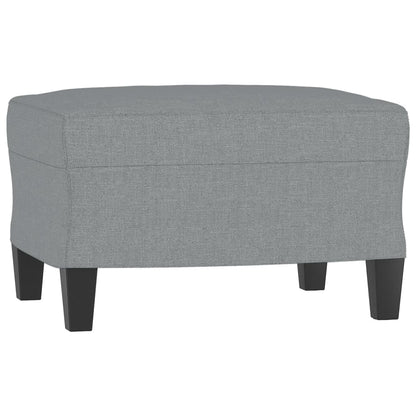 3-Personers Sofa Med Fodskammel 180 Cm Stof