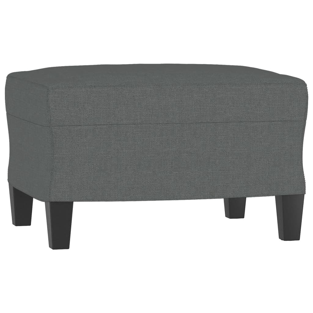 3-Personers Sofa Med Fodskammel 180 Cm Stof