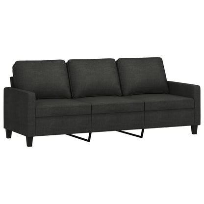 3-Personers Sofa Med Fodskammel 180 Cm Stof