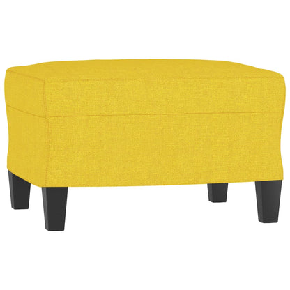 3-Personers Sofa Med Fodskammel 180 Cm Stof