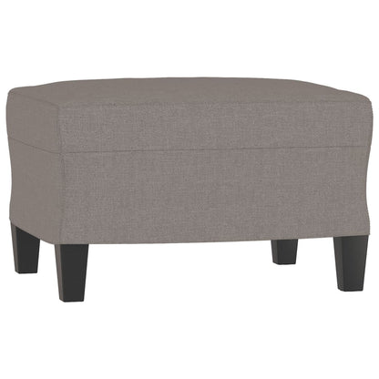 3-Personers Sofa Med Fodskammel 180 Cm Stof
