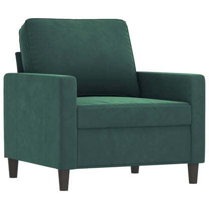 Sofastol Med Fodskammel 60 Cm Velour
