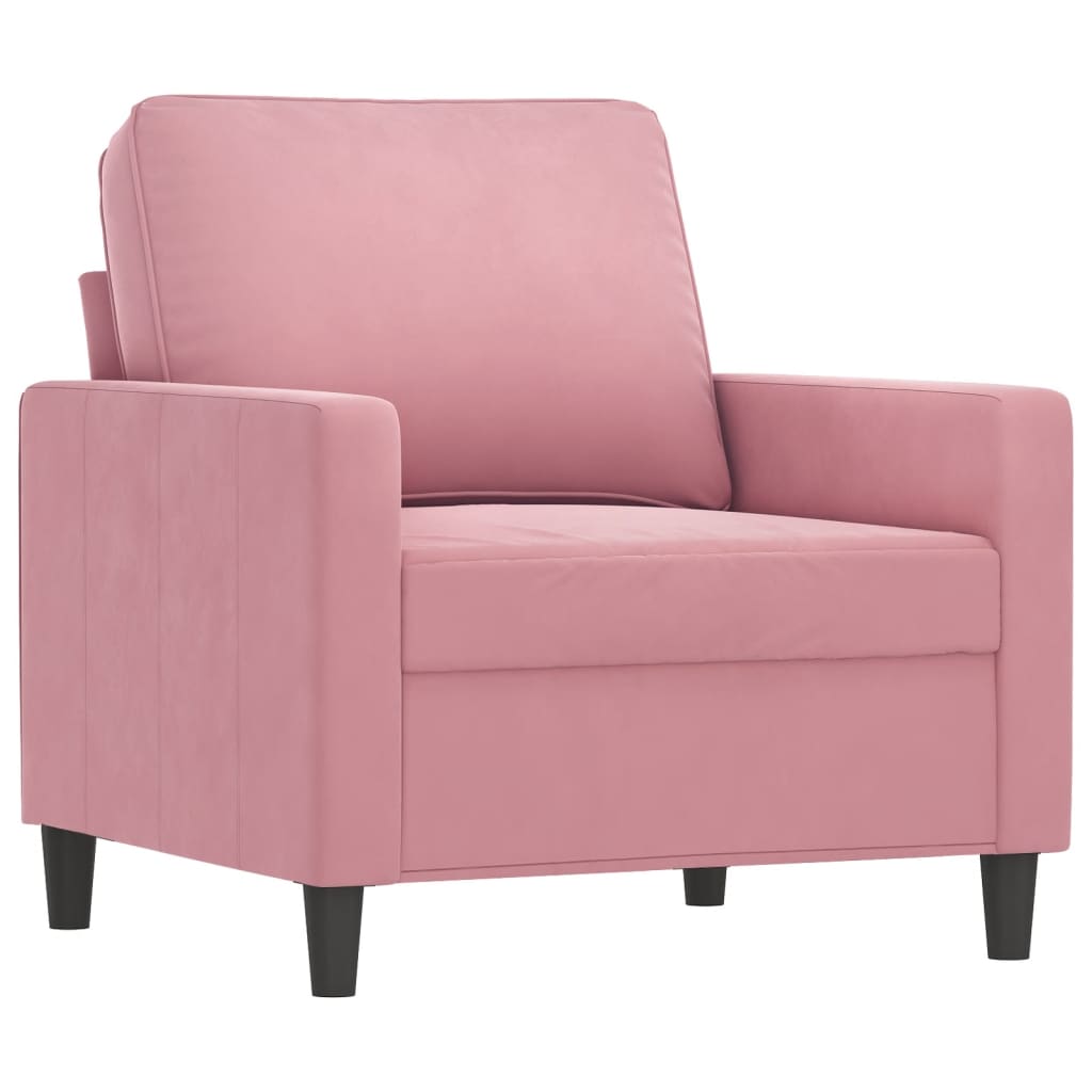 Sofastol Med Fodskammel 60 Cm Velour