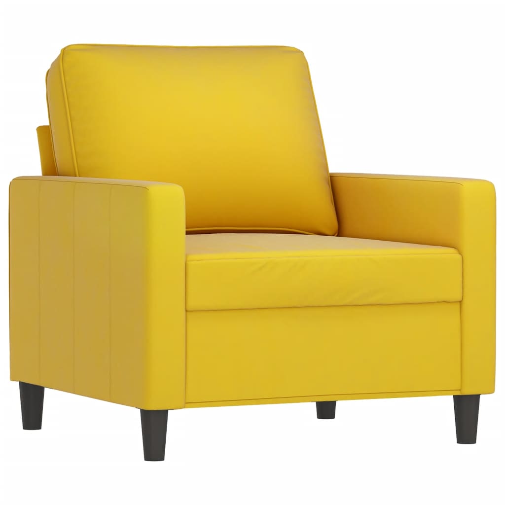 Sofastol Med Fodskammel 60 Cm Velour