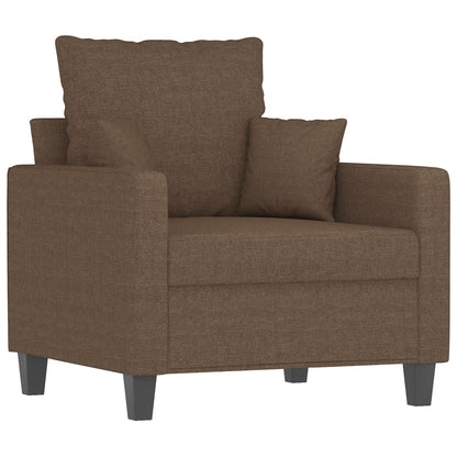 Sofastol Med Fodskammel 60 Cm Stof
