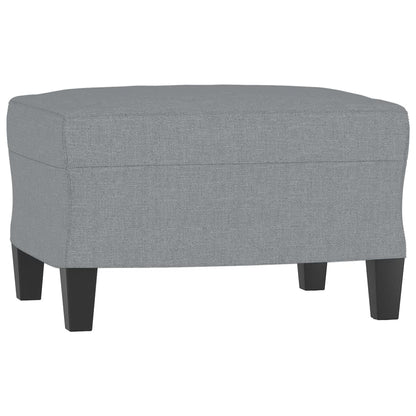 3-Personers Sofa Med Fodskammel 180 Cm Stof
