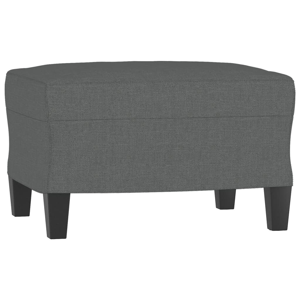 3-Personers Sofa Med Fodskammel 180 Cm Stof