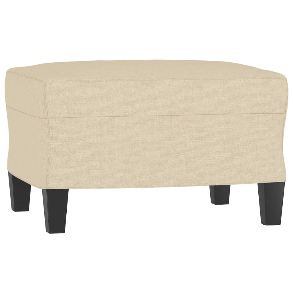 3-Personers Sofa Med Fodskammel 180 Cm Stof