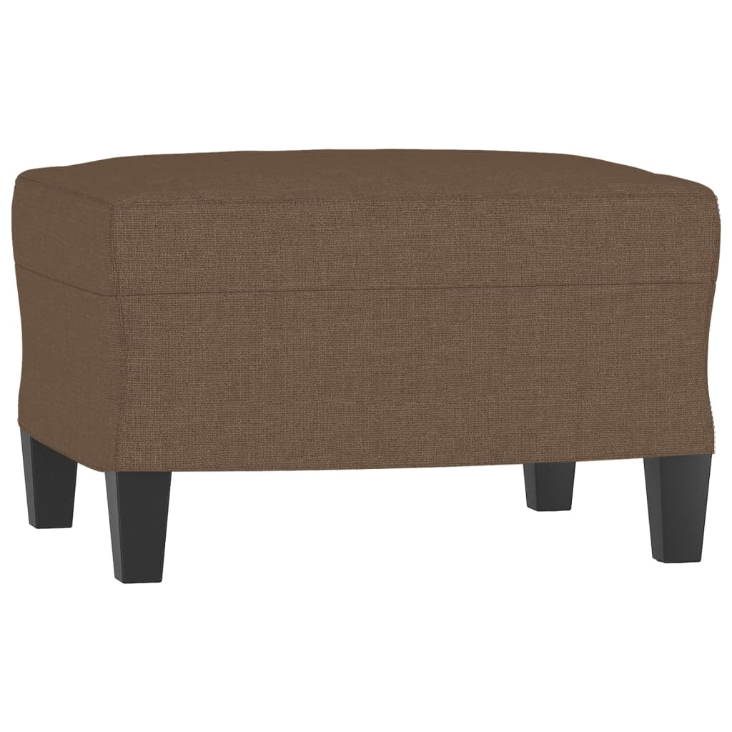 3-Personers Sofa Med Fodskammel 180 Cm Stof