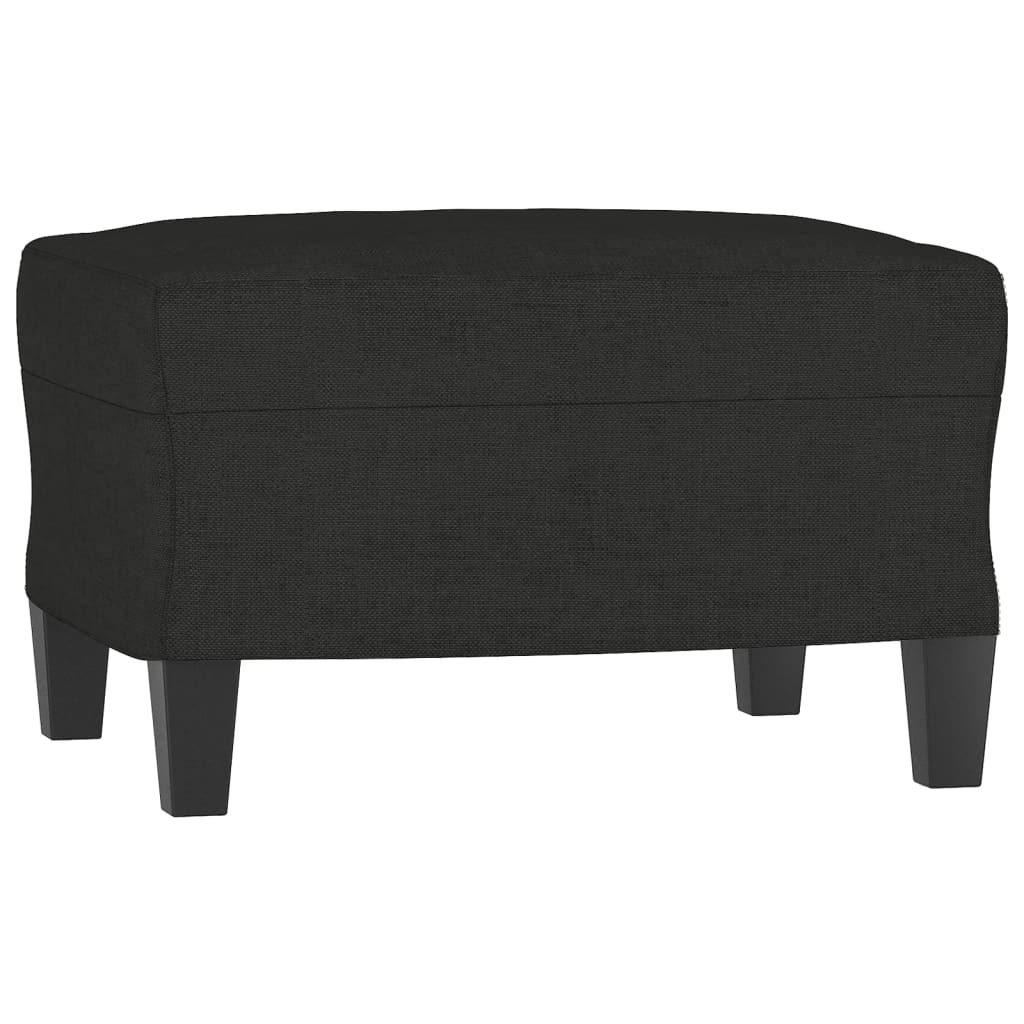3-Personers Sofa Med Fodskammel 180 Cm Stof