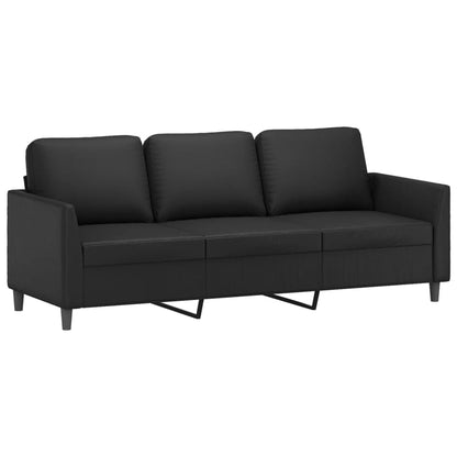 3-personers Sofa med Fodskammel 180 Cm Kunstlæder - billede 4