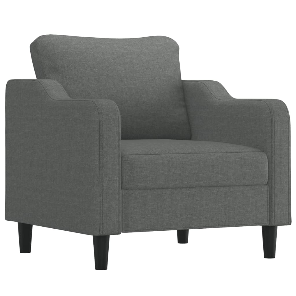 Sofastol Med Fodskammel 60 Cm Stof