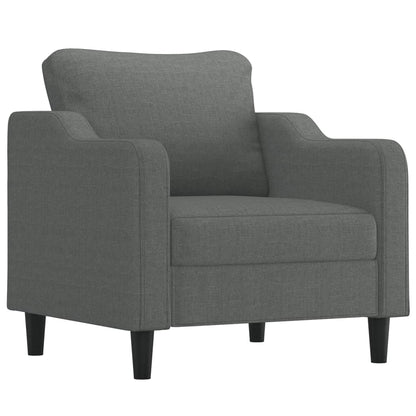 Sofastol Med Fodskammel 60 Cm Stof