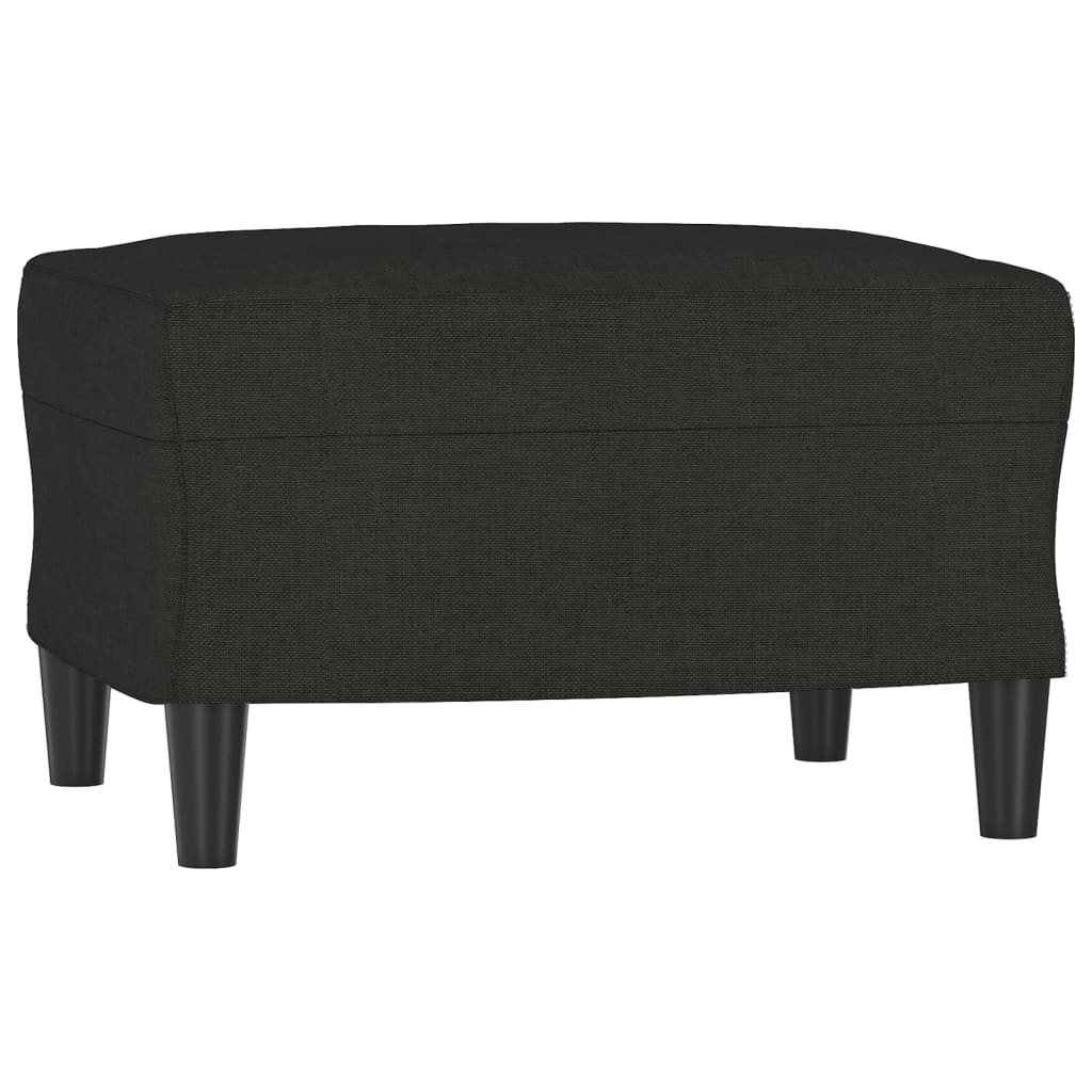 3-Personers Sofa Med Fodskammel 180 Cm Stof