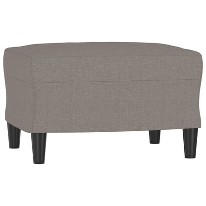 3-Personers Sofa Med Fodskammel 180 Cm Stof