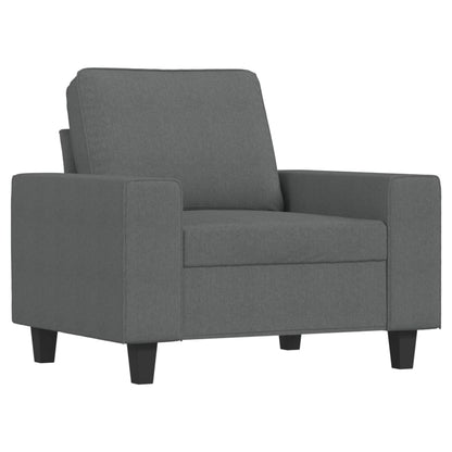Sofastol Med Fodskammel 60 Cm Stof