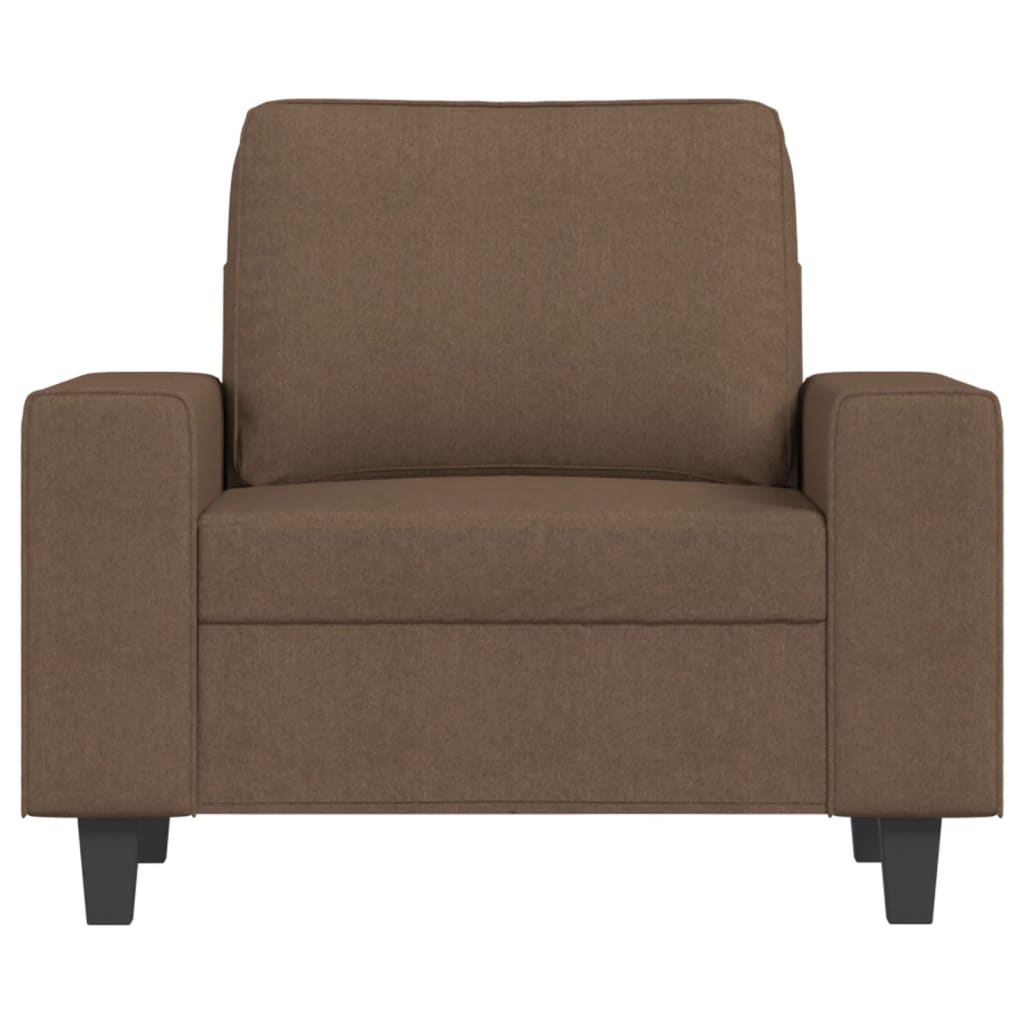 Sofastol Med Fodskammel 60 Cm Stof