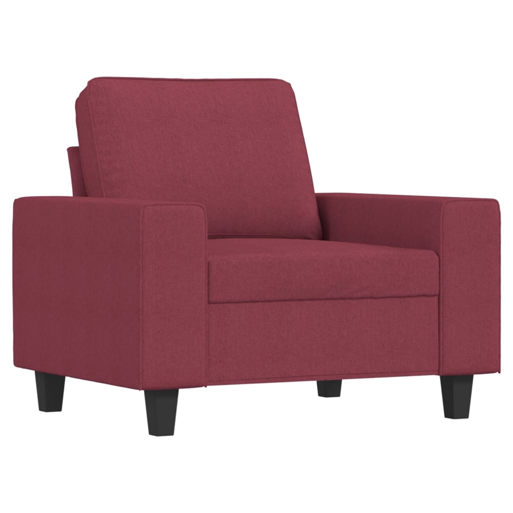 Sofastol Med Fodskammel 60 Cm Stof