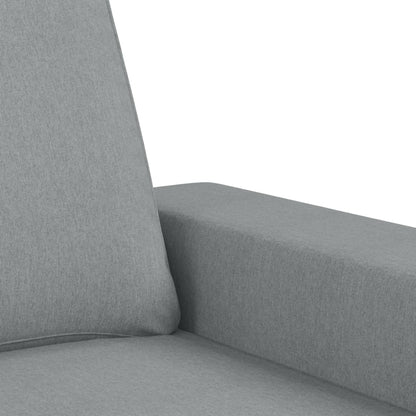 3-Personers Sofa Med Fodskammel 180 Cm Stof