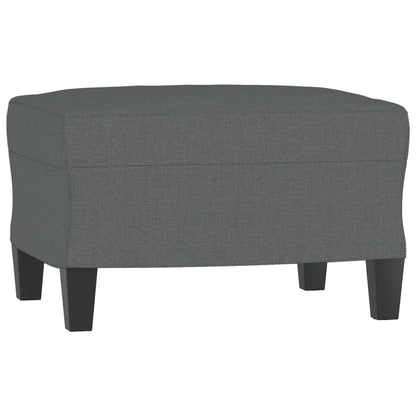 3-Personers Sofa Med Fodskammel 180 Cm Stof