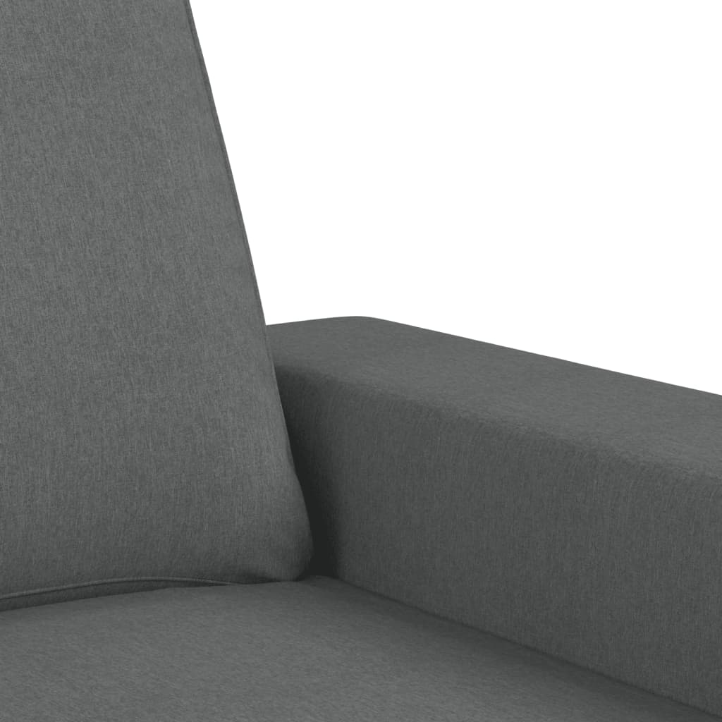 3-Personers Sofa Med Fodskammel 180 Cm Stof