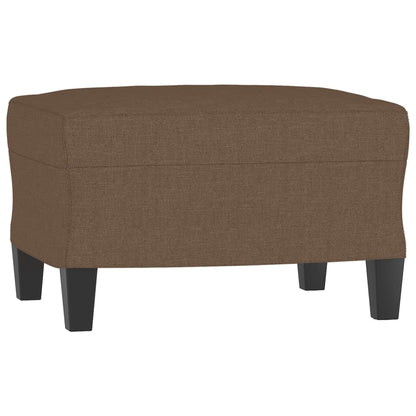 3-Personers Sofa Med Fodskammel 180 Cm Stof