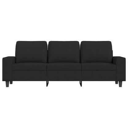 3-Personers Sofa Med Fodskammel 180 Cm Stof