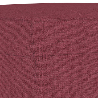 3-Personers Sofa Med Fodskammel 180 Cm Stof