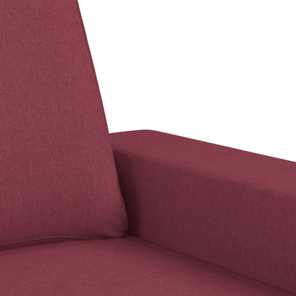 3-Personers Sofa Med Fodskammel 180 Cm Stof