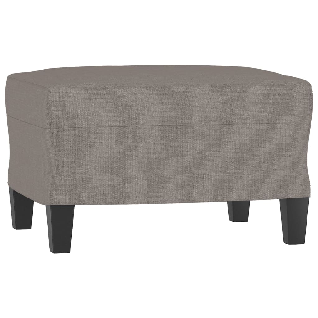 3-Personers Sofa Med Fodskammel 180 Cm Stof