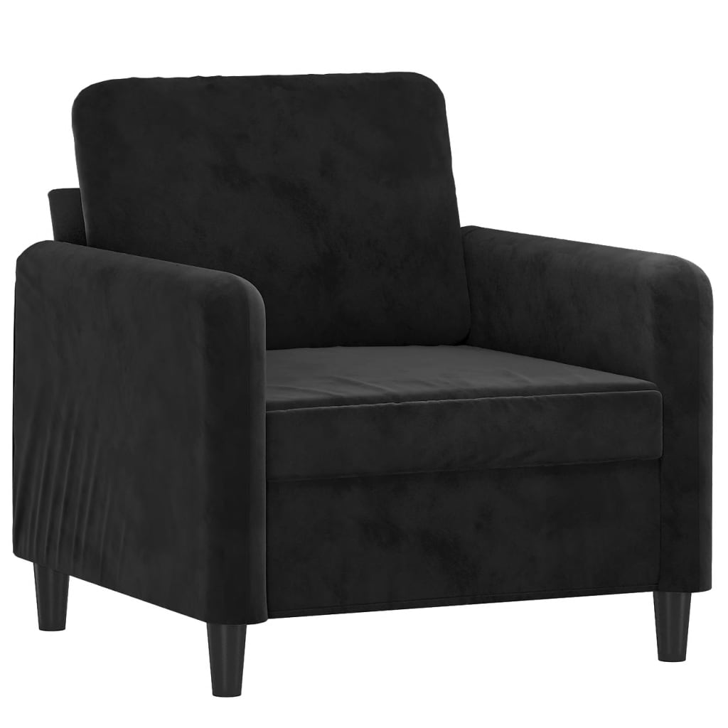 Sofastol Med Fodskammel 60 Cm Velour