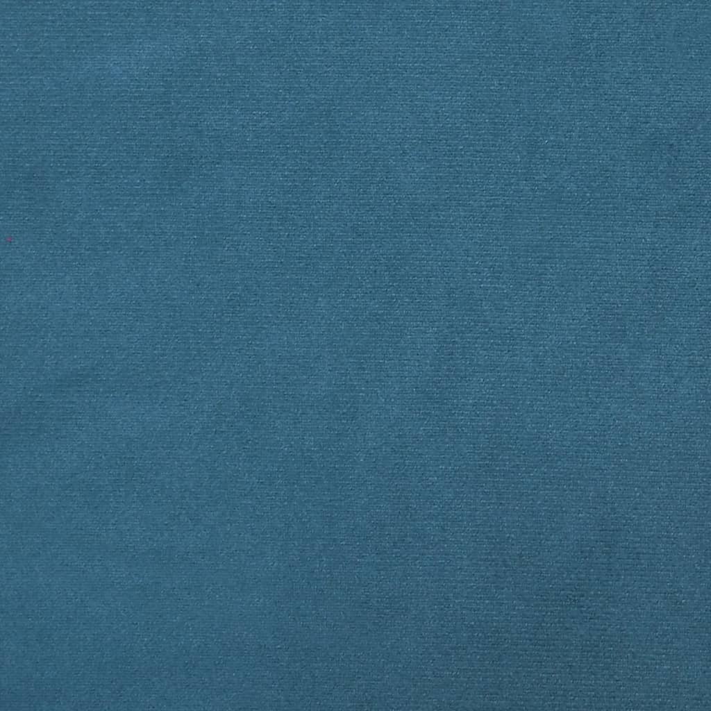 3-Personers Sofa Med Fodskammel 180 Cm Velour