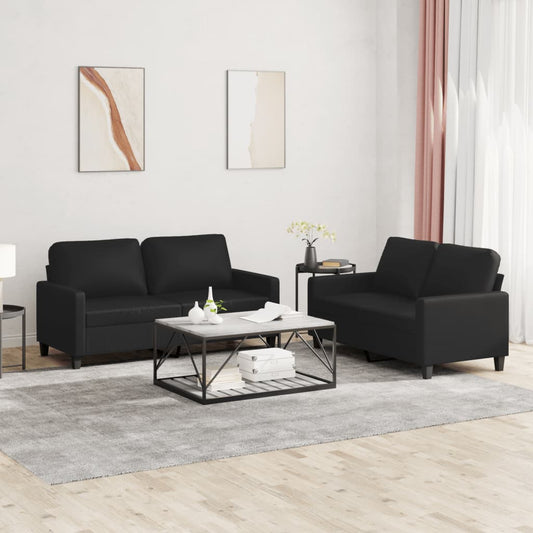 Sofasæt 2 Dele Kunstlæder