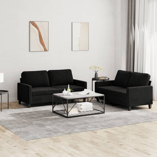Sofasæt 2 Dele Velour