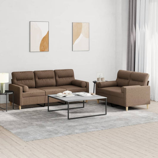 Sofasæt 2 Dele Stof