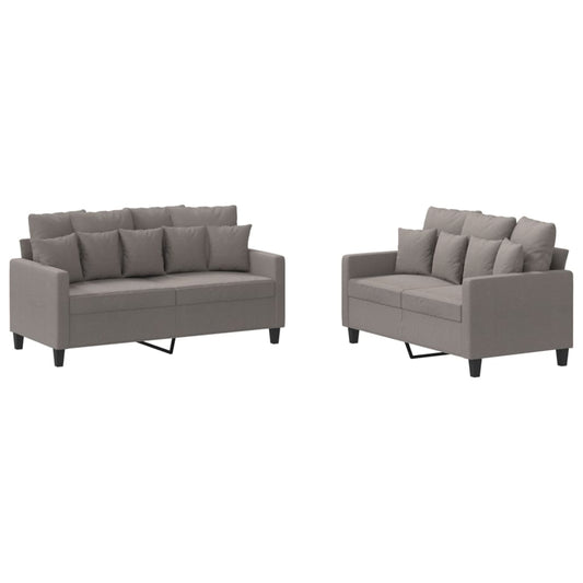 Sofasæt 2 Dele Stof