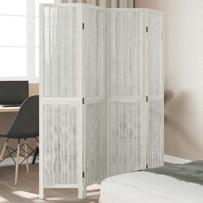 Rumdeler Paneler Massivt Kejsertræ Hvid - Variant 358674