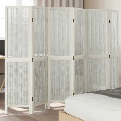 Rumdeler Paneler Massivt Kejsertræ Hvid - Variant 358681
