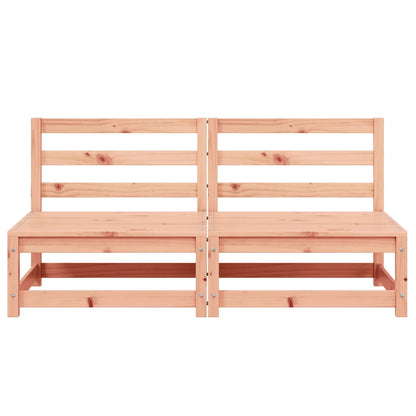 Sofamoduler 2 Stk. 70x70x67 Cm Uden Armlæn Massivt Douglasgran