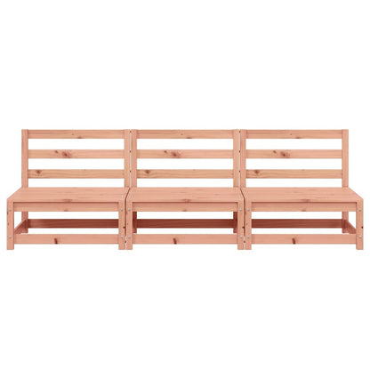Sofamoduler 3 Stk. 70x70x67 Cm Uden Armlæn Massivt Douglasgran
