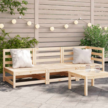 2-personers Havesofa Med Fodskammel - Variant 837949