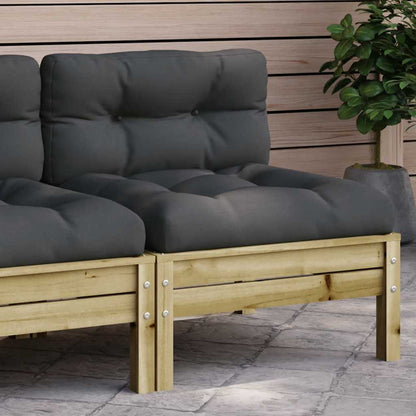 Hjørnedel Til Havesofa Med Hynder - Variant 838160