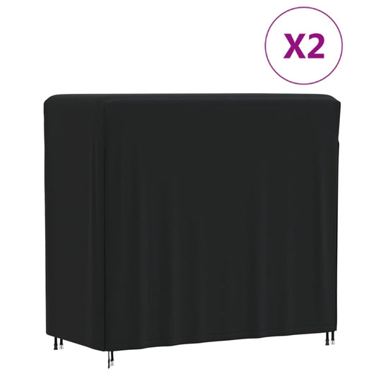 Overtræk Til Brændestativ 2 Stk. 122X61X106 Cm 420 Oxfordstof