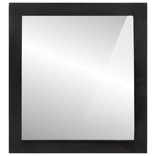 Badeværelsesskab 55X1X60 Cm Glas Og Massivt Mangotræ