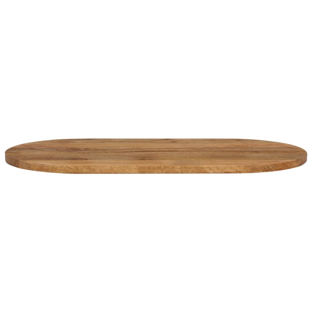 Bordplade Oval Massivt Mangotræ - Billede 3
