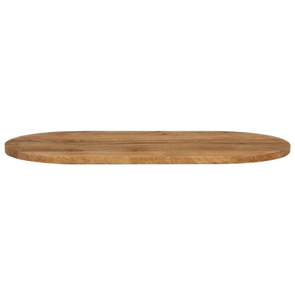 Bordplade Oval Massivt Mangotræ - Billede 3