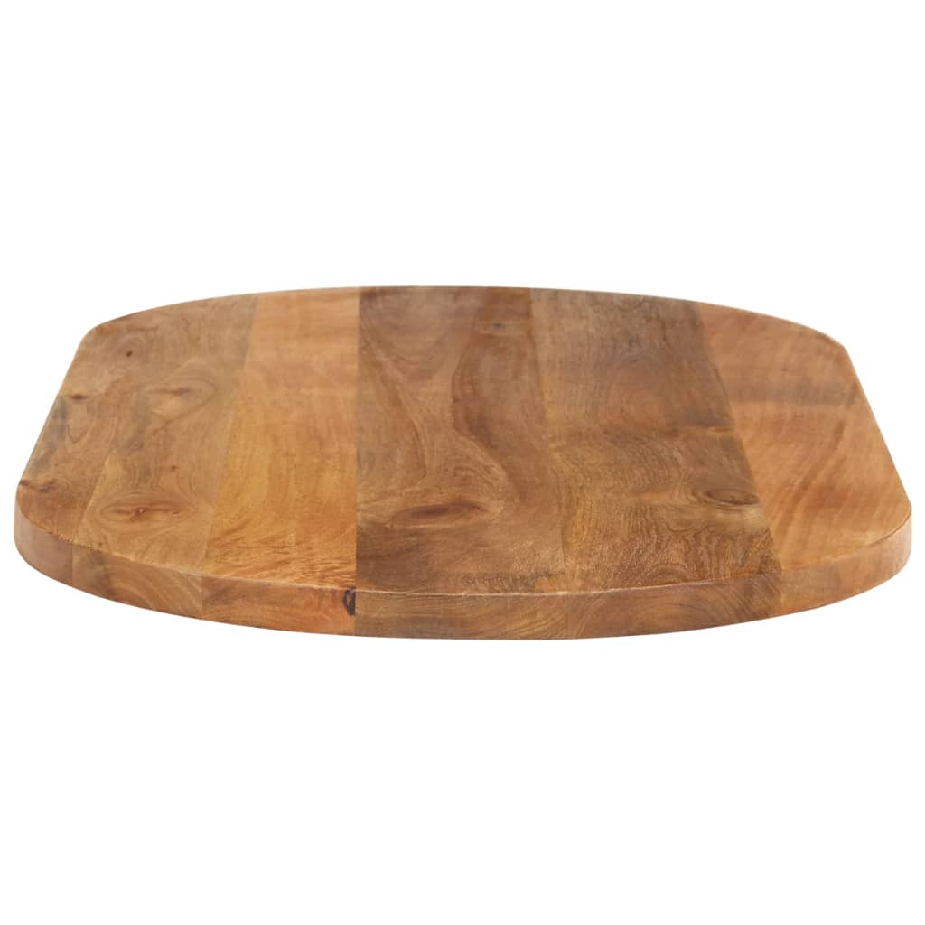 Bordplade Oval Massivt Mangotræ - Billede 4