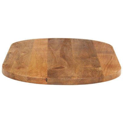 Bordplade Oval Massivt Mangotræ - Billede 4