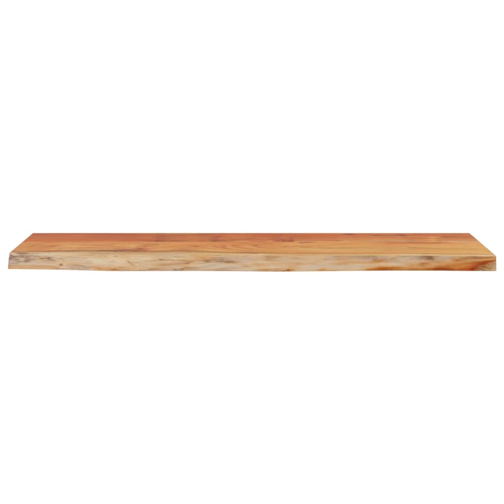 Væghylde 120x30x2,5 Cm Rektangulær Massivt Akacietræ - Billede 4